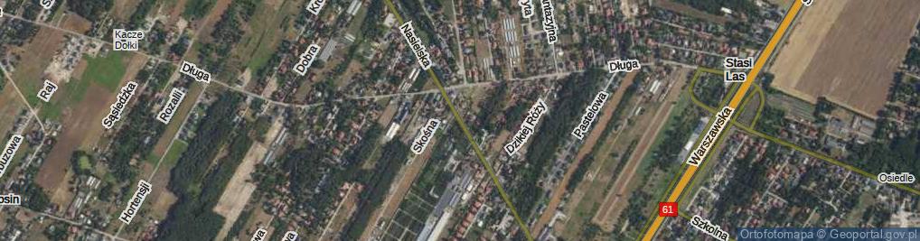 Zdjęcie satelitarne Nasielska ul.